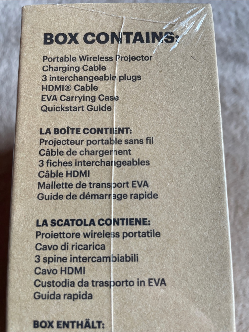 Kodak Luma 150 Portable Projector Kit - Brown - Picture 13 of 13